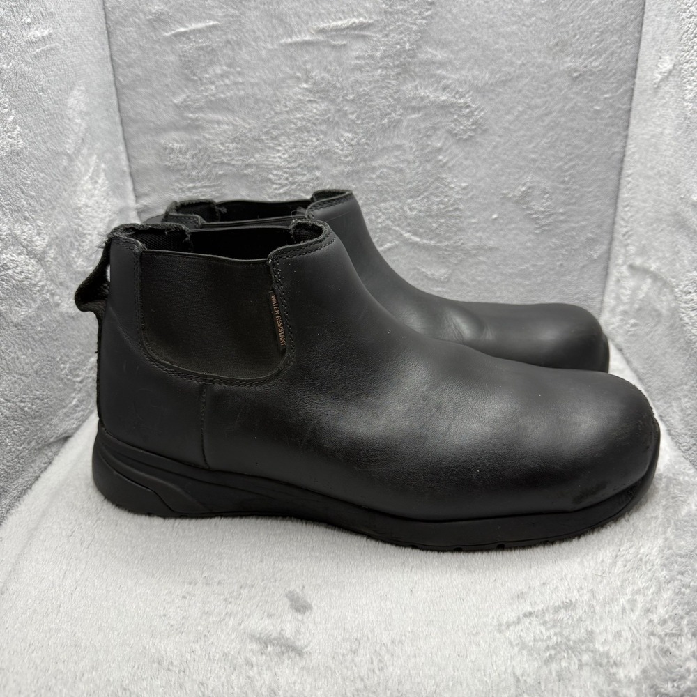 Carhartt Force Romeo Work Boots Men's 12 Wide Black Leather Nano Toe FA4414-M